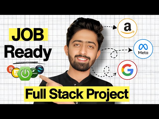 Spring Boot Full Stack Project | Job Ready Java Developer Portfolio Project