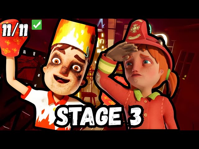 Hello Neighbor Hide and Seek Guide – Stage 3 100% Walkthrough / No Commentary