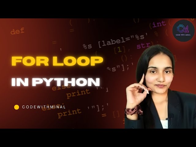 Day 29 | For Loop in Python for Machine Learning, Data Science & Analytics