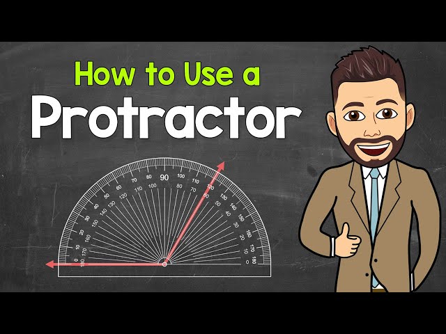 How to Use a Protractor to Measure an Angle | Measuring Angles | Math with Mr. J