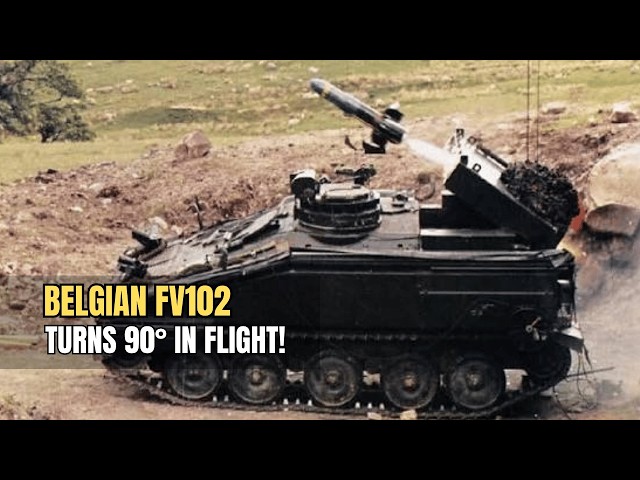 FV102 Striker Belgium: The Cold War 90-Degree Curve Missile