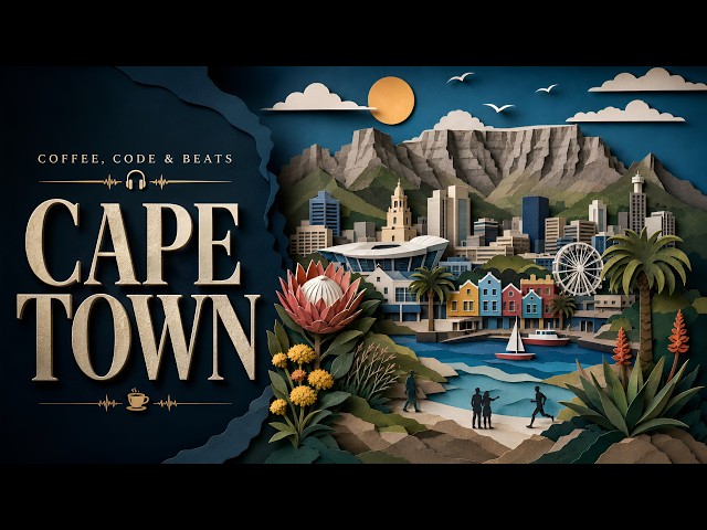 Coffee, Code & Beats: Cape Town ☕ 90s Boom Bap & Lo-Fi Beats for Study / Work / Code