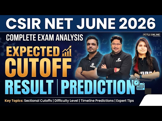 𝐂𝐒𝐈𝐑-𝐍𝐄𝐓 𝐉𝐔𝐍𝐄 𝟐𝟎𝟐𝟔 | 𝐂𝐔𝐓𝐎𝐅𝐅 & 𝐑𝐄𝐒𝐔𝐋𝐓 𝐏𝐑𝐄𝐃𝐄𝐂𝐓𝐈𝐎𝐍 | 𝐂𝐎𝐌𝐏𝐋𝐄𝐓𝐄 𝐄𝐗𝐀𝐌 𝐀𝐍𝐀𝐋𝐘𝐒𝐈𝐒