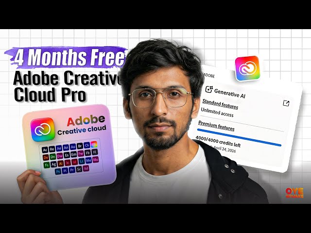 Claim Your 4-Month Adobe Free Trial Now! 🎁 2026 ( 100% Working Method )
