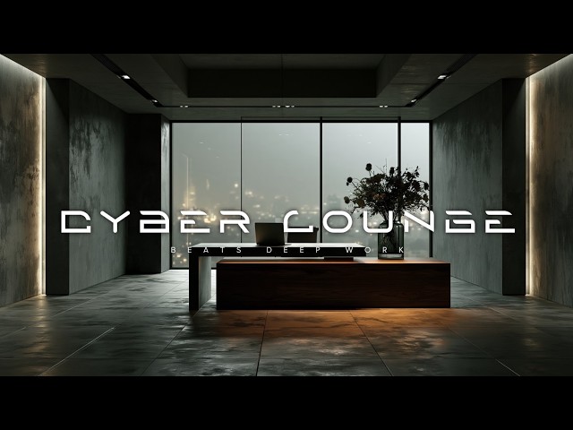 🌌 Deep Work Music For Hyper Focus & Coding In Luxury Dark Workspace | Dark Ambient Music