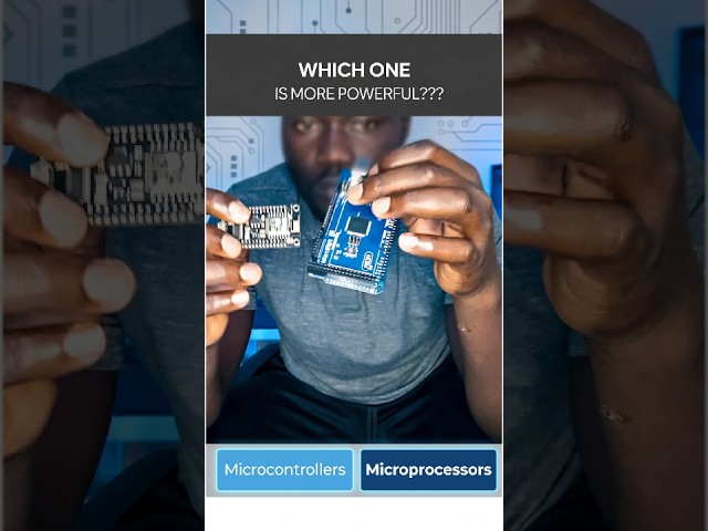 Which one is more powerful ? Microcontrollers vs microprocessors