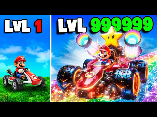 Level 1 to Level 1,000,000 Mario Kart in GTA 5