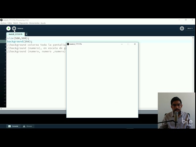 Lección 1: Introducción - Curso: Aprende a programar con Processing por Daniel Marcial