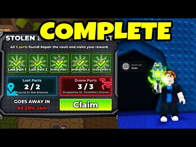 How to COMPLETE Parts on Steal An Egg Roblox