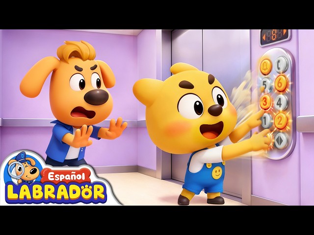 🔍Sheriff Labrador - Ascensor Monstruo 👾 | Videos para Niños | BabyBus en Español