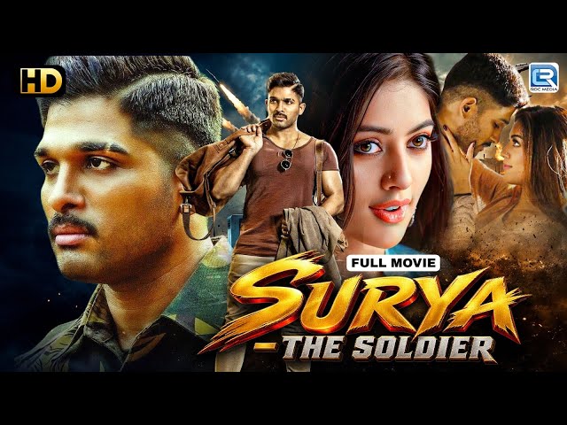 SURYA THE SOLDIER -"Allu Arjun" New Released South Action Blockbuster Superhit Hindi Movie 2026
