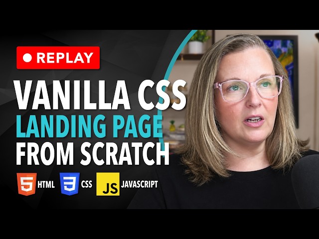 Building a Responsive Landing Page with Modern CSS | Project Part 3