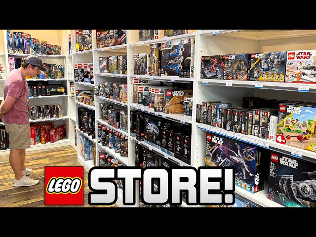 SHOPPING for RARE LEGO Star Wars Sets! (MandR Vlog)