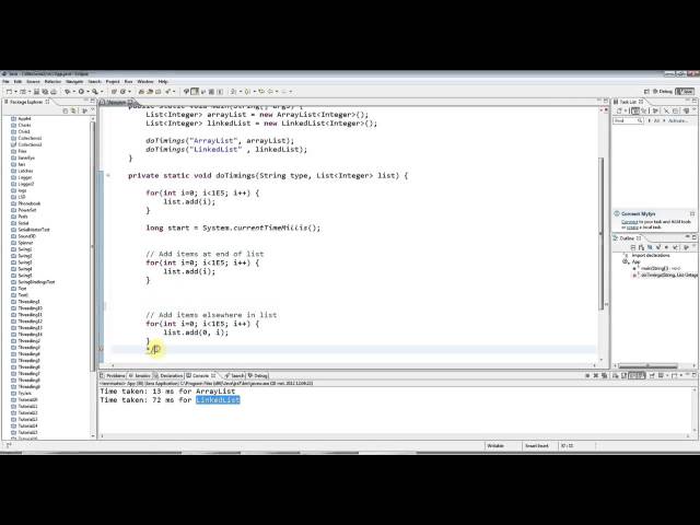 LinkedList and the List Interface  Java Collections Tutorial Part 2