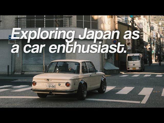 Exploring Japan as a car enthusiast.