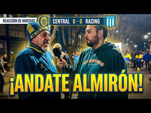 CANALLA FANS REACTION. ROSARIO CENTRAL 0 RACING 0