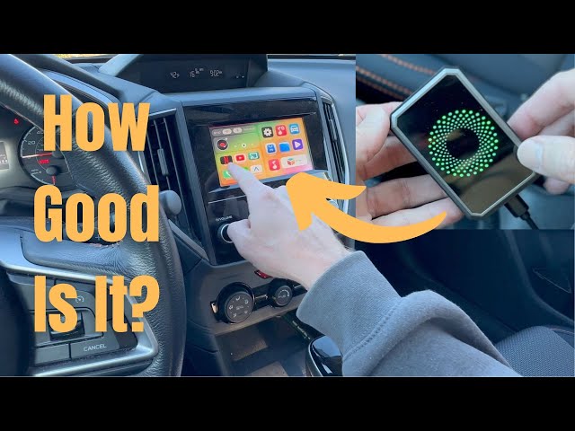 3-in-1 Wireless Carplay Adapter Magic AI Box with Net-Flix YouTube TikTok