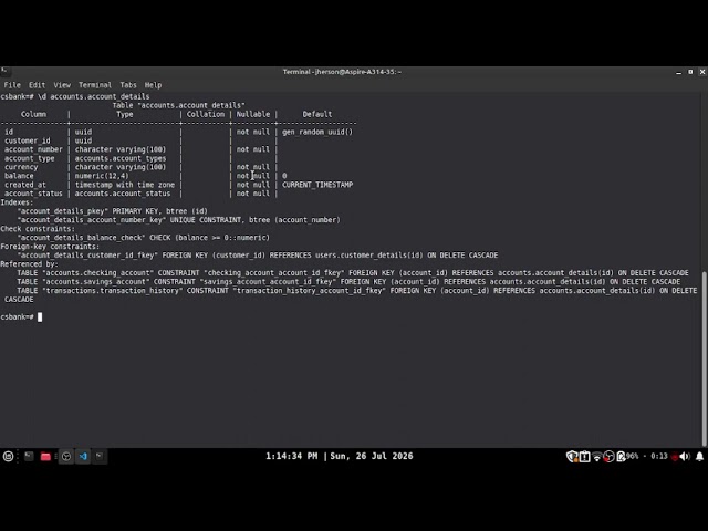 CSBank Dev Log #1 – Implementing Deposit with PostgreSQL & Dapper