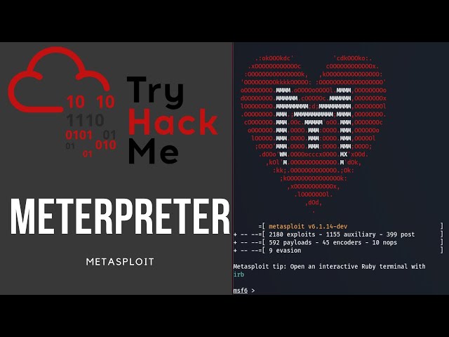 Try Hack Me Meterpreter Walkthrough - Payload and Post Exploitation