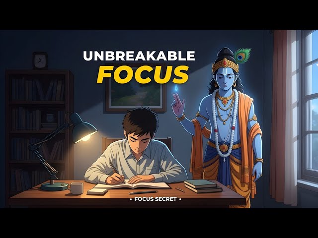 Krishna’s Study Code: 5 Rules Every Student Must Follow | Focus & Success Motivation