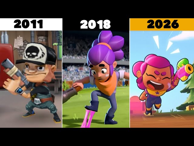Evolution of ALL Supercell Games 2011-2025