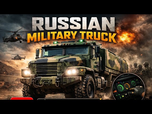 Inside Russia’s Secret Military Truck Factory | How Heavy Army Trucks Are Built