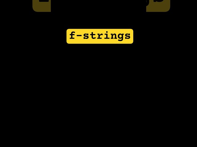 Stop Using + in Python! Use F-Strings Instead | @DevWayMahab  #python #coding
