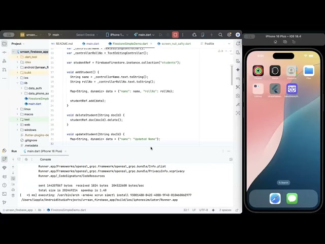 Lecture 10: Firebase Firestore Update, Delete and show Data From Firestore