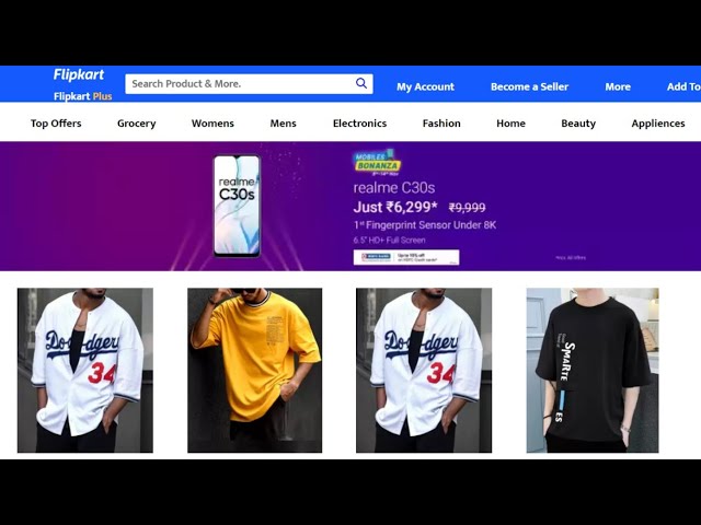 Flipkart Clone Using HTML & CSS | How To Make Website Using HTML & CSS In Hindi  @flipkart