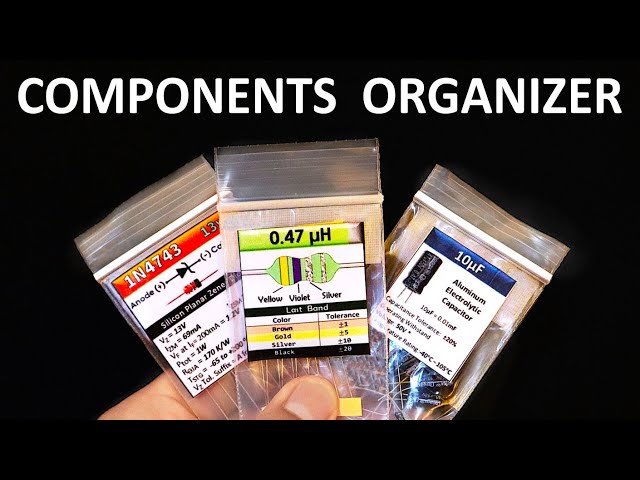 Best Way to Organize Electronic Components?