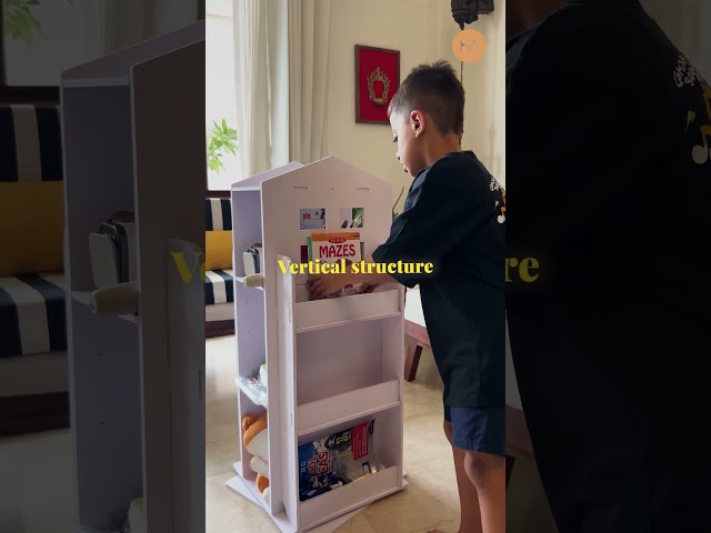 House Shape Kids Storage Bookshelf | Home Essentials #homeessentials #home #homedecor