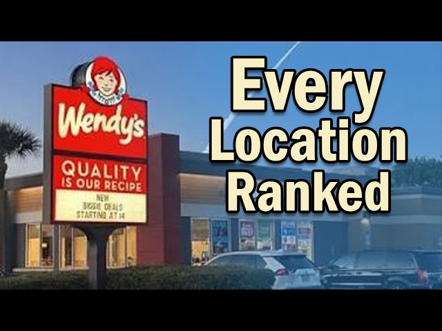 Ranking Every Wendy's Location