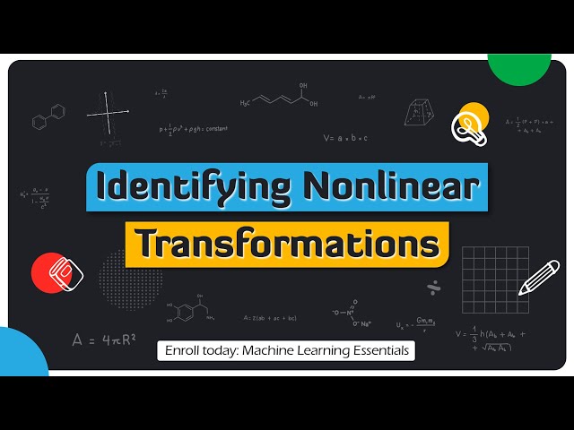 Lecture 06 part 06 - On the Existance and Identification of Nonlinear Transformations