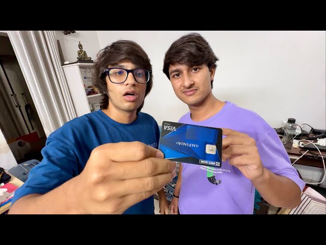 Giving My Credit Card To Sahil 😍 For 1 Hour