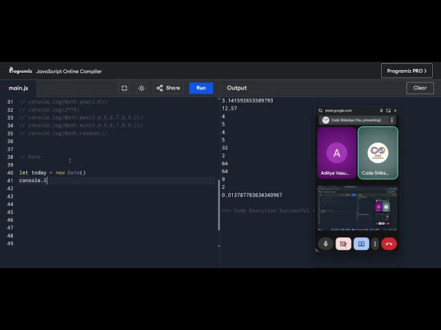Objects in JS | Math and Date Object