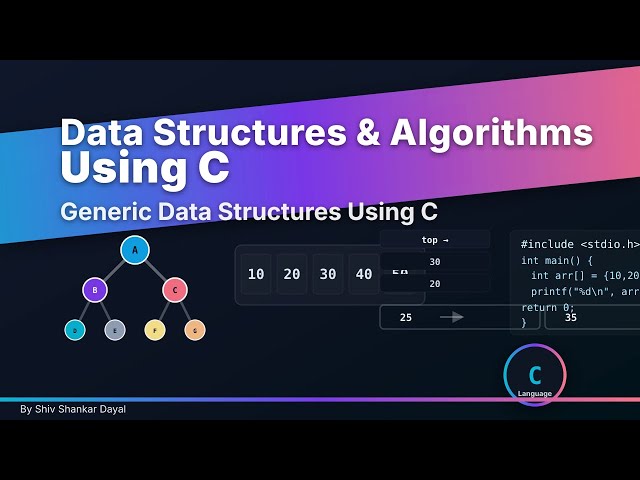 Generic Data Structures Using C | Linked List