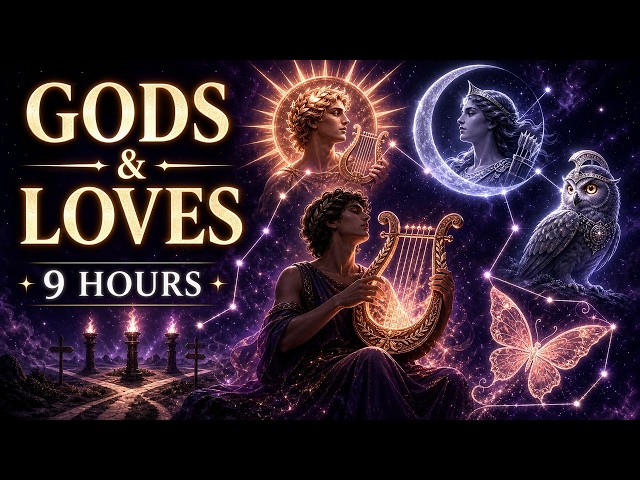 9 HOURS of Greek Gods, Magic & Great Loves | Mythology Sleep Stories