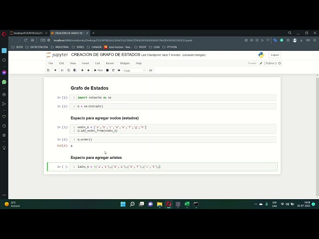 Grafo Dirigido usando Networkx en Python