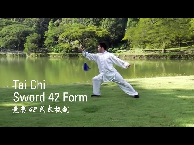 Tai Chi Sword 42 Form (竞赛42式太极剑)
