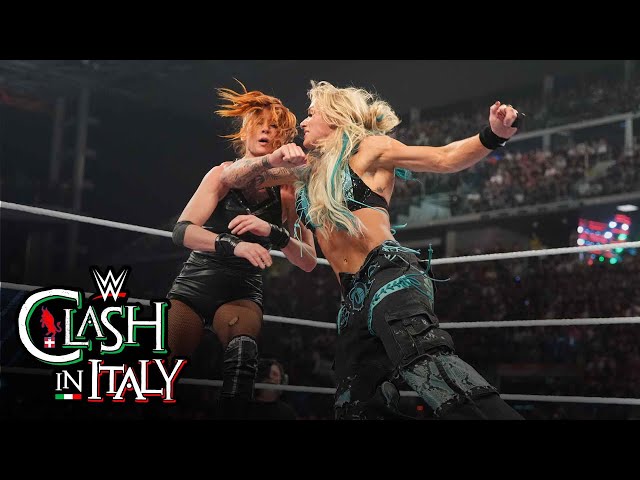 Becky Lynch vs. Sol Ruca | Campeonato Intercontinental: Clash in Italy 2026 highlights
