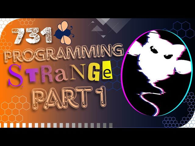Intro to Programming Strange 1