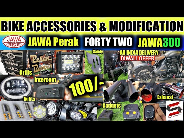 Jawa Bike Accessories & Modification | Wholesale/Retail | Jawa Perak | Jawa Forty Two #Jawa