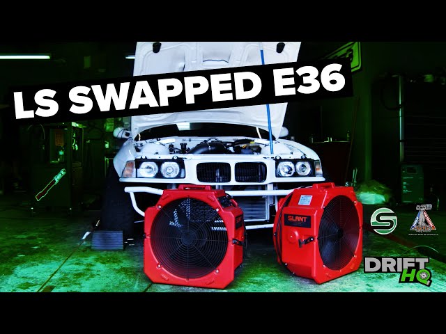 LS SWAPPED E36 GETS UPGRADES! - DRIFT HQ