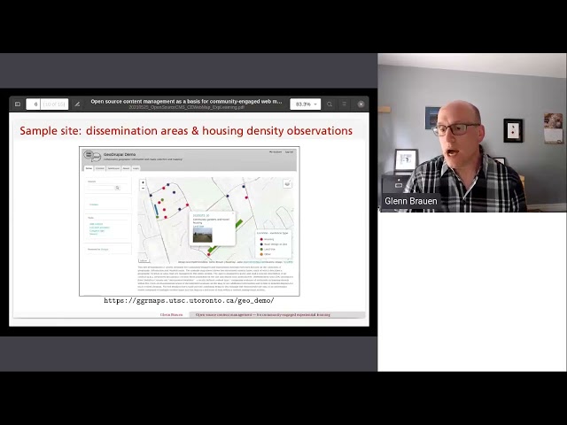 Open source content management as a basis for community-engaged web mapping - Glenn Brauen