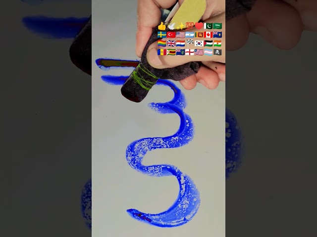 Allah name calligraphy in sulus | satisfying Islamic calligraphy 💝#shorts