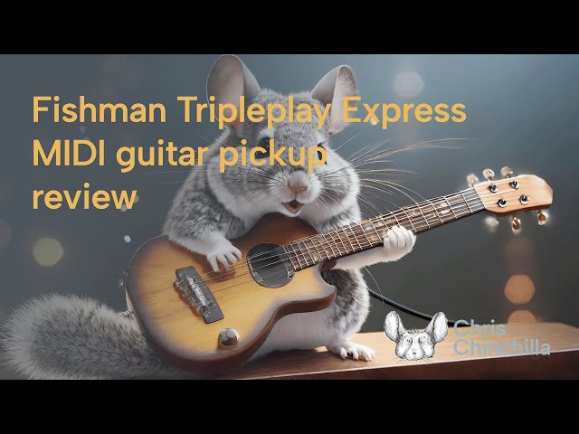 Fishman tripleplay Express MIDI guitar pickup review