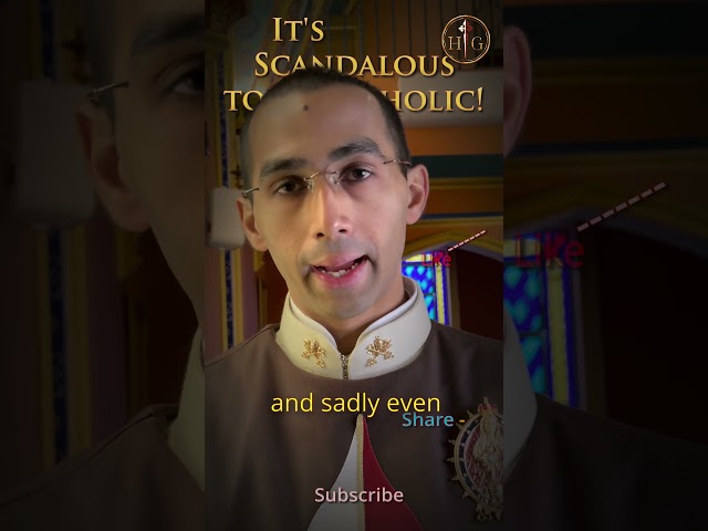 It's a shame to be Catholic!!?