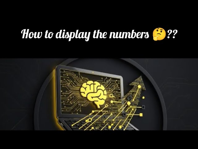 How to display the numbers 🤔 #Displaying numbers in Java #coding #telugucodingquestknowledge 