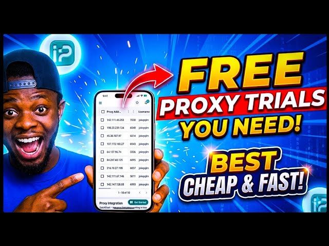 How to Get FREE Proxy Trials 2025 🔥 Residential, ISP & Datacenter Proxies That Actually Work!