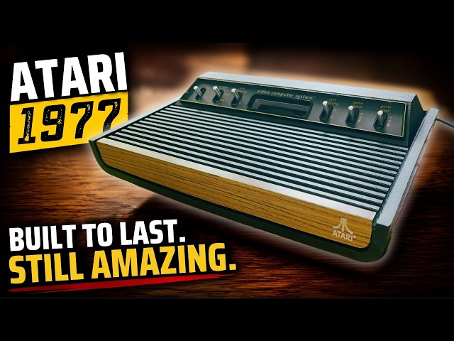 The First Atari Had 6 Switches and Was HEAVY… I Finally Got One!
